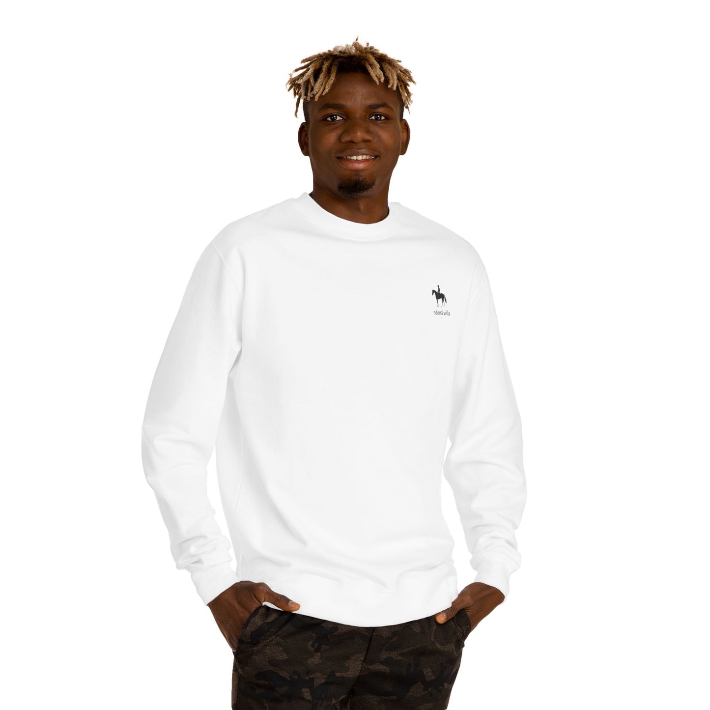 Minimalist Unisex Crew Neck Sweatshirt - Everyday Comfort Wear