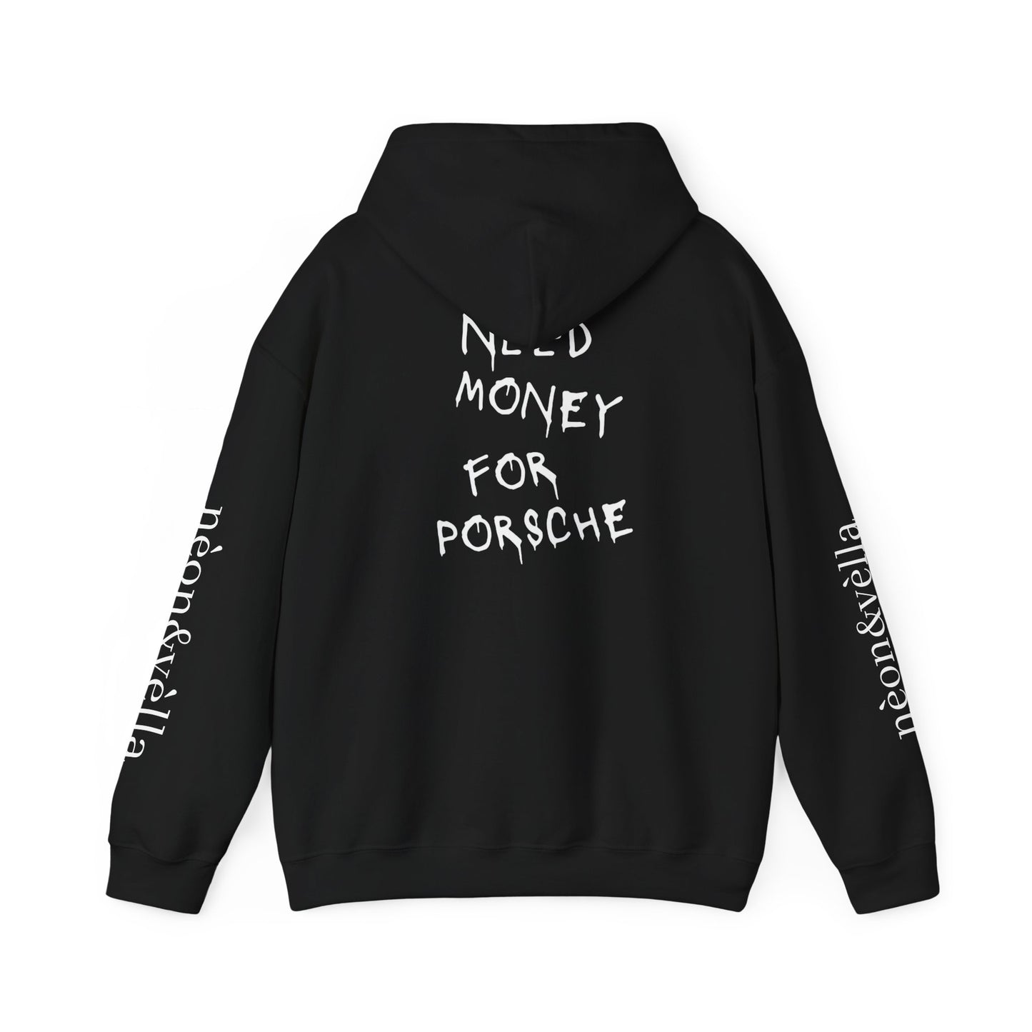 Porsche Enthusiast Hoodie - Need Money for Porsche - Unisex Heavy Blend Sweatshirt