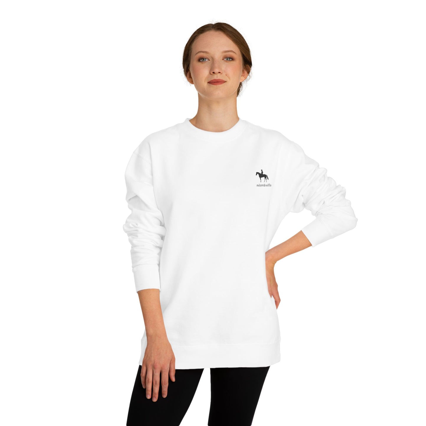 Minimalist Unisex Crew Neck Sweatshirt - Everyday Comfort Wear