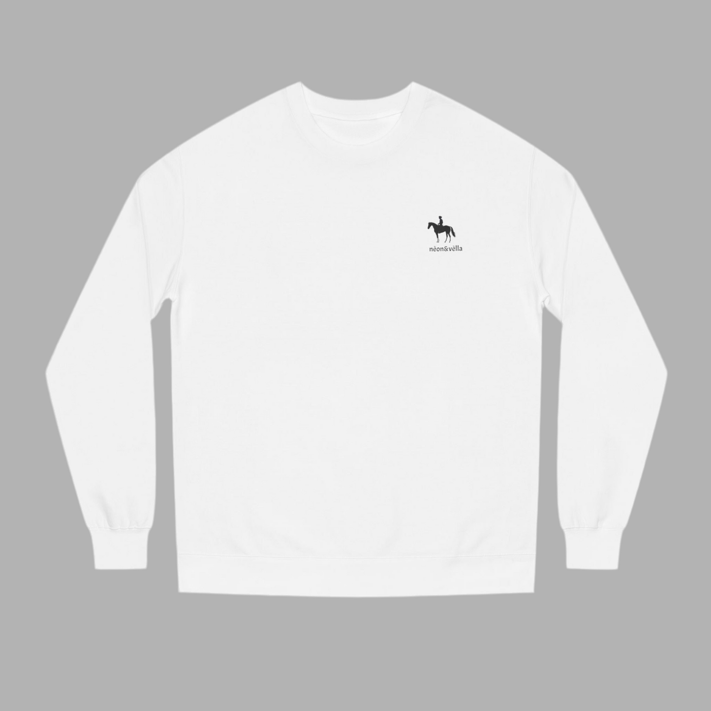 Minimalist Unisex Crew Neck Sweatshirt - Everyday Comfort Wear