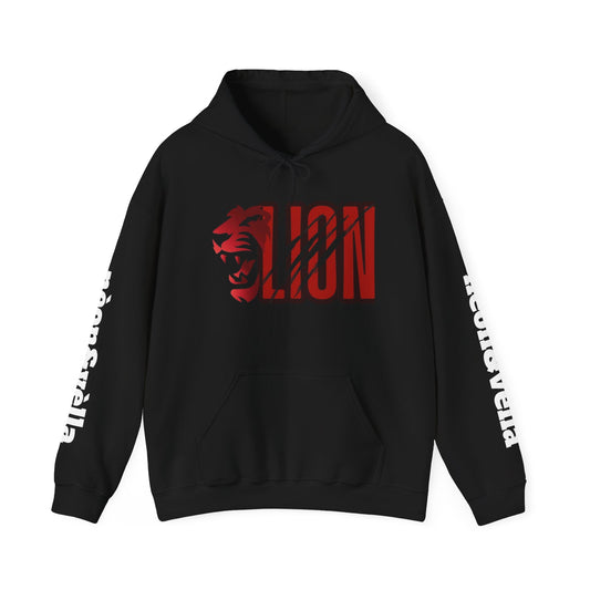 Brave Lion Hoodie - Unisex Heavy Blend™ Sweatshirt with Inspiring Design