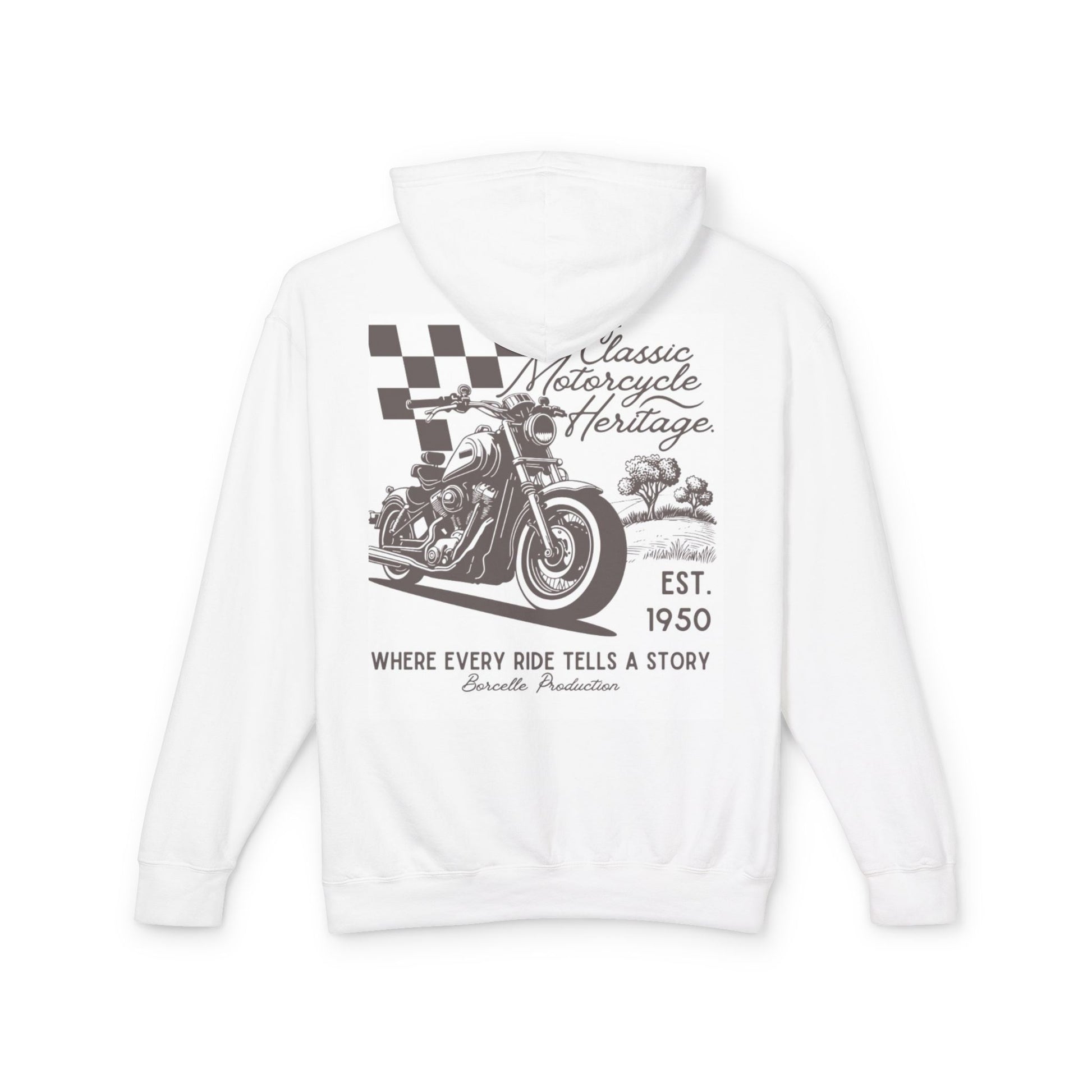 Unisex Lightweight Hooded Sweatshirt