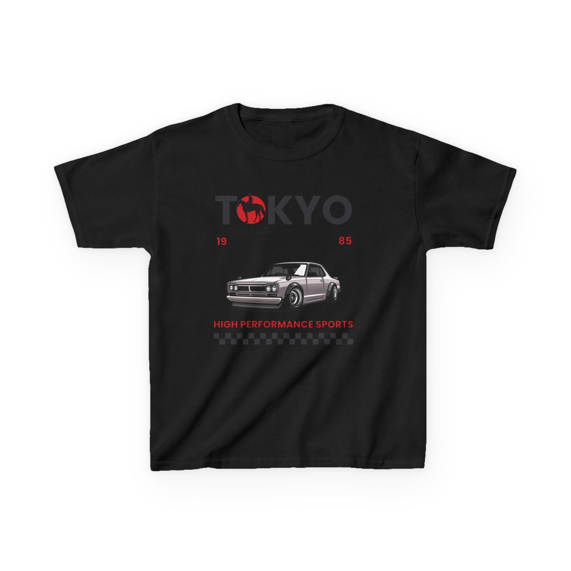 Stylish Kids Tee, Tokyo Graphic Shirt, Urban Fashion Tee, Gift for Car Lovers, Trendy Youth Apparel, Cool Graphic T-Shirt